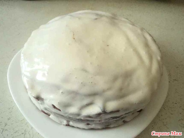 Сибирский пирог с черёмухой и сметаной
