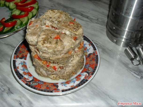 Первый блин комом... А все равно вкусно!