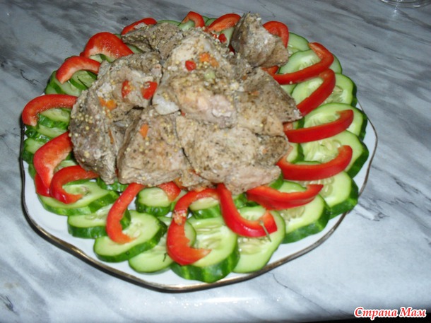 Первый блин комом... А все равно вкусно!