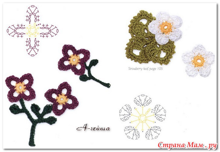 Схема маленького цветочка. Цветочки крючком. Мелкие цветочки крючком для украшения. Маленькие цветочки крючком схемы для украшения. Вязаные цветочки крючком для украшения вязаных изделий.