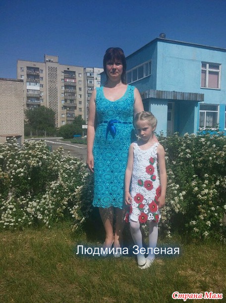 Ирландское кружево-я его связала, первый опыт!!!