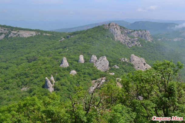 Крым. Ильяс-Кая. Храм Солнца.