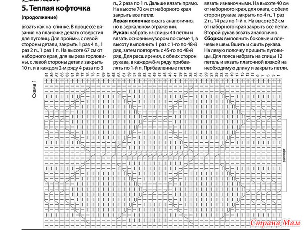 Зачесались руки. Теплый кардиган