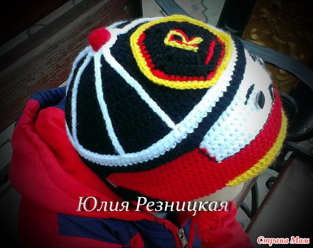 Шапочка "Робокар пожарный Рой"