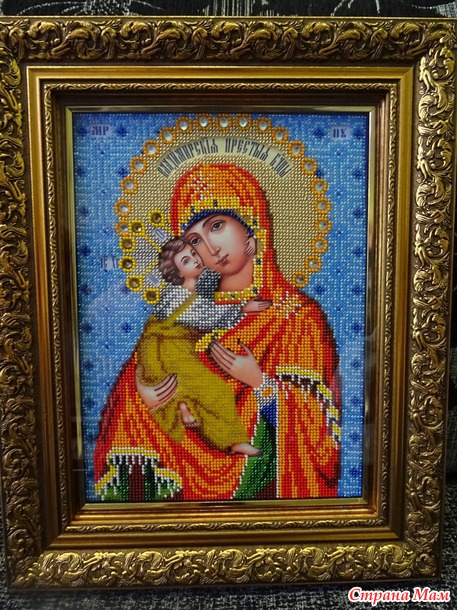 Владимирская божья матерь.