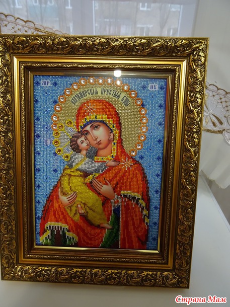 Владимирская божья матерь.
