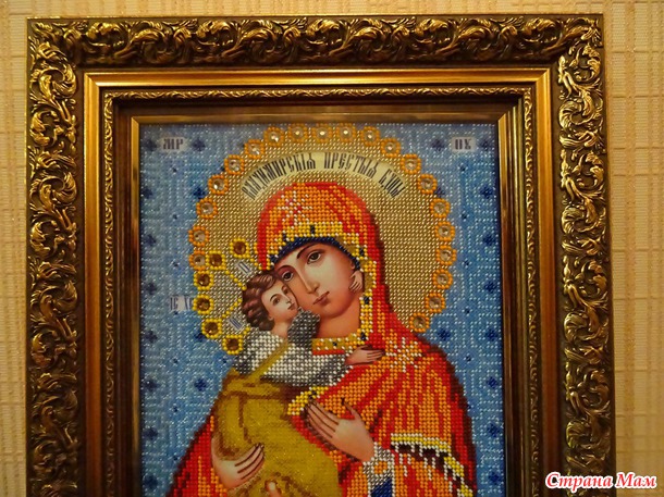 Владимирская божья матерь.