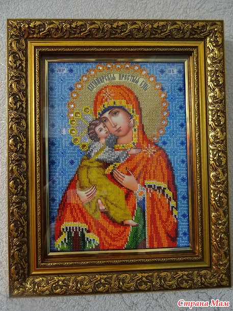 Владимирская божья матерь.