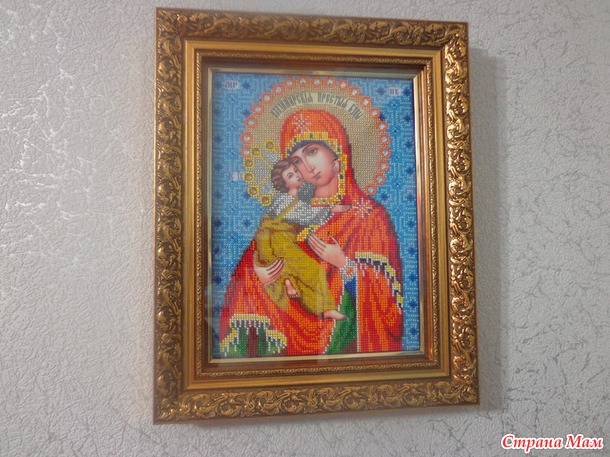Владимирская божья матерь.