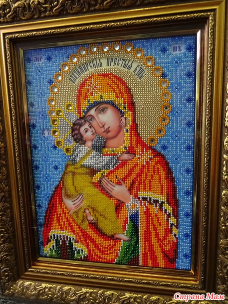 Владимирская божья матерь.