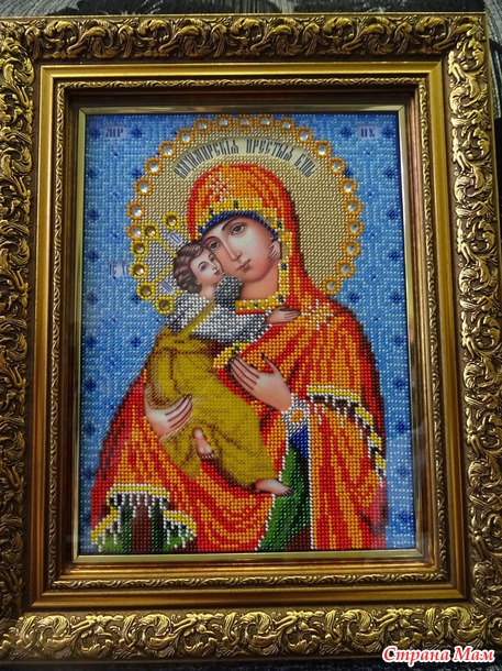 Владимирская божья матерь.