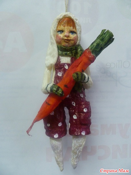 Елочная игрушка - Зайчик - Страна Мам