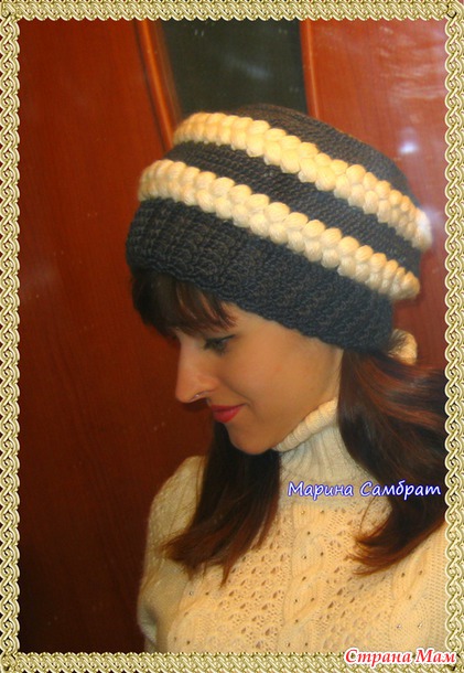 Шапочка-кубанка "Княгиня Тамара" - Вязание - Страна Мам