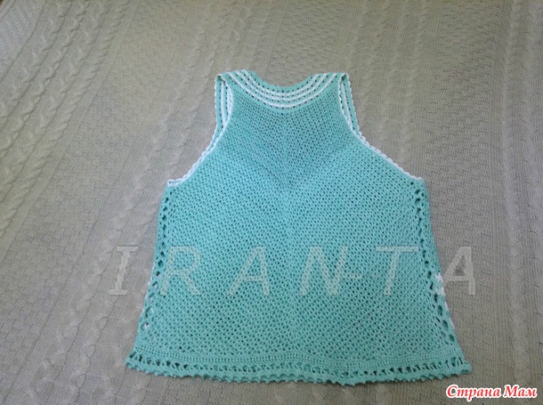 Дела крючковые))) Летние топы.