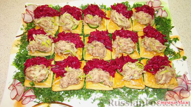 30 рецептов холодных закусок на праздничный стол