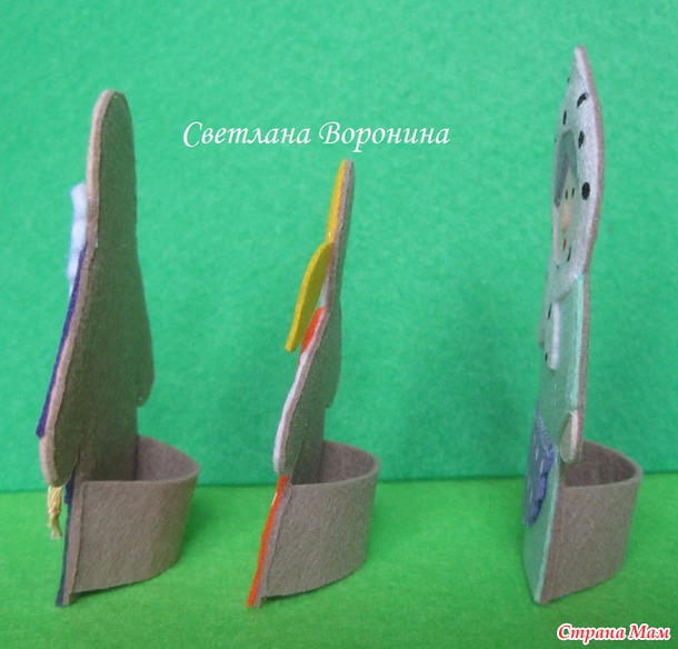 . Пальчиковые куклы 2 в 1
