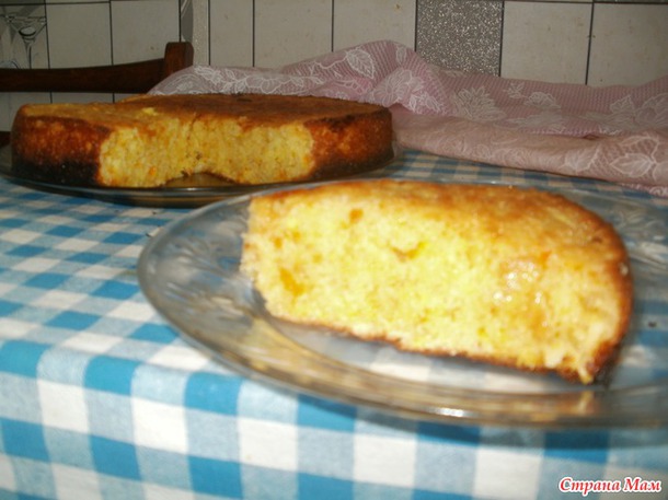. Пирог с лимоном