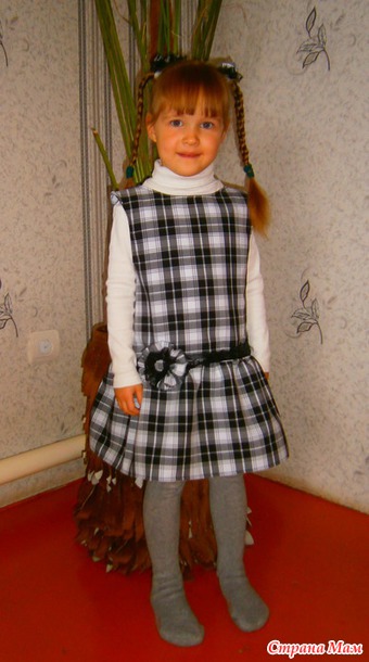 Сарафан для дочки и еще кое-что)