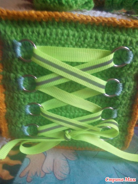 Развивающий куб большой hand made