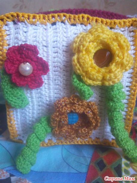 Развивающий куб большой hand made