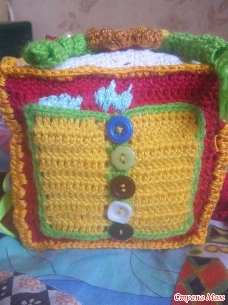 Развивающий куб большой hand made
