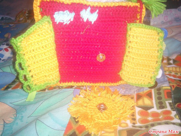 Развивающий куб большой hand made