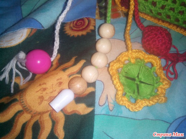 Развивающий куб большой hand made