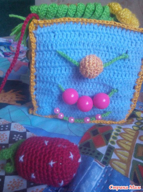 Развивающий куб большой hand made