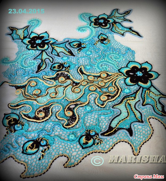 Мастера ирландского кружева.