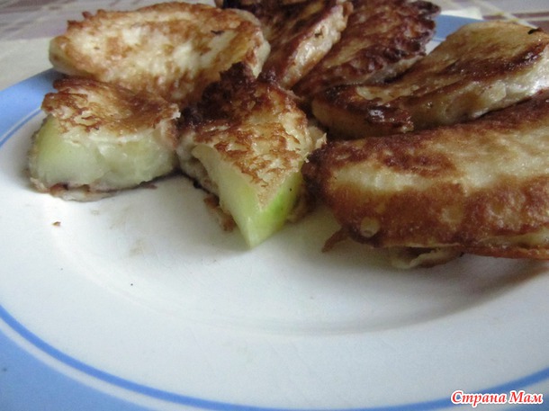 Кабачки в кляре