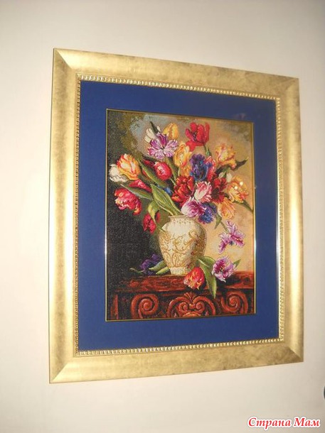 *Parrot Tulips Dimensions 70-35305 в оформлении