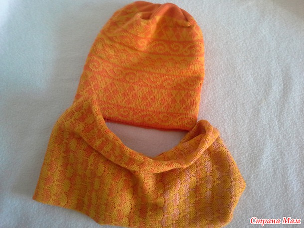 . Комплект шапочка и шарфик