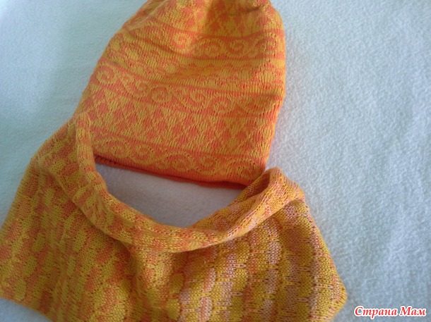 . Комплект шапочка и шарфик