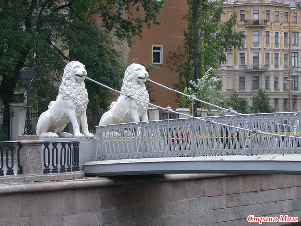 Звериные мосты в Петербурге