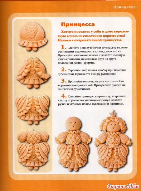 Книга Поделки из соленого теста