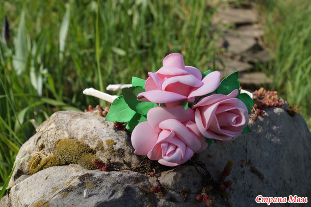 Украшения из фома.