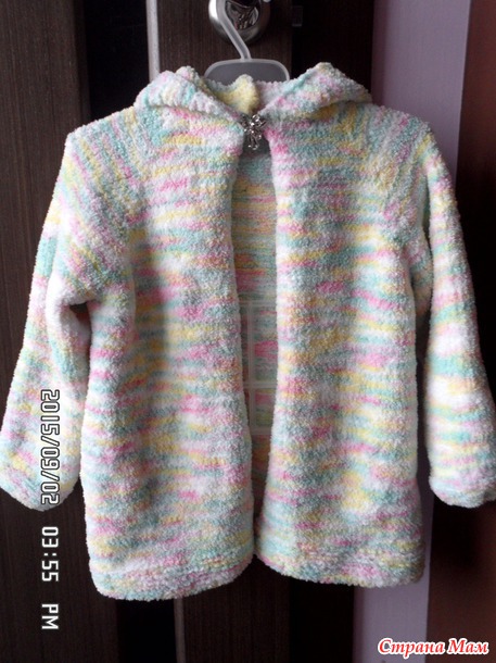 Курточка с капюшоном из Softy