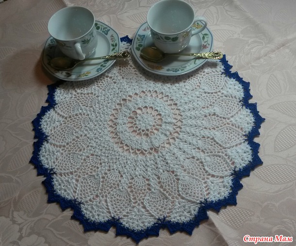 Салфетка Exquisite (Изысканная) в моём исполнении.