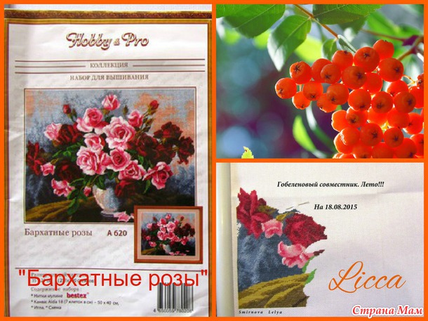Гобеленовый совместник. Итоги за лето. Встречаем осень!
