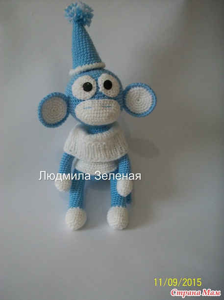 Новогодняя обезьянка!!!