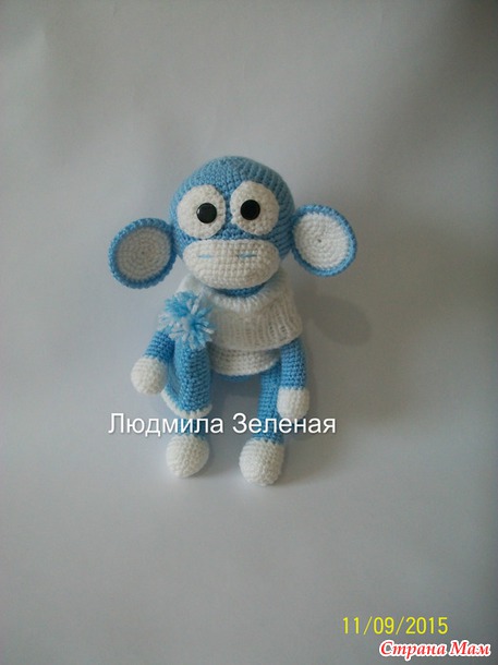 Новогодняя обезьянка!!!