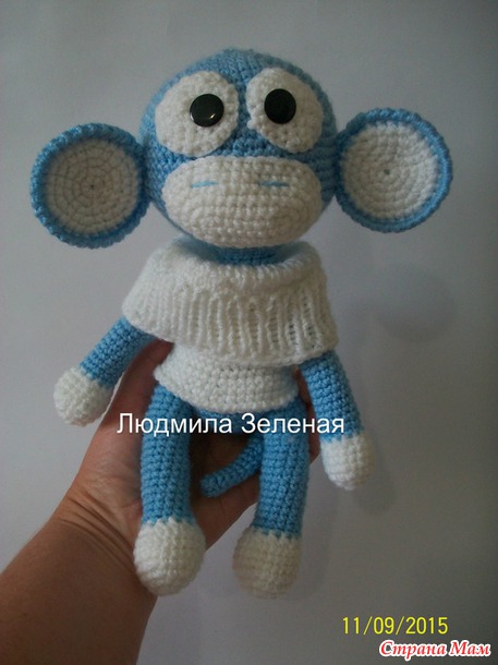 Новогодняя обезьянка!!!