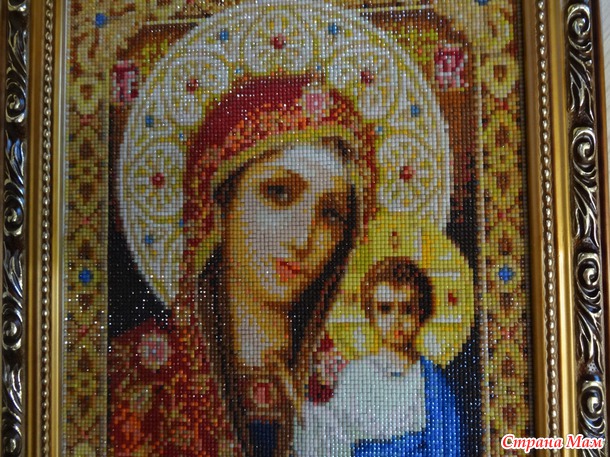 Мои две картины из алмазной мозаики