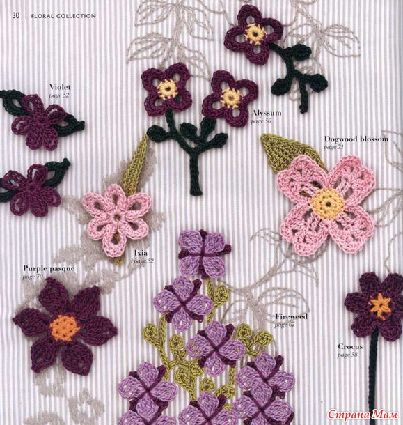 100 Lace Flowers to Crochet