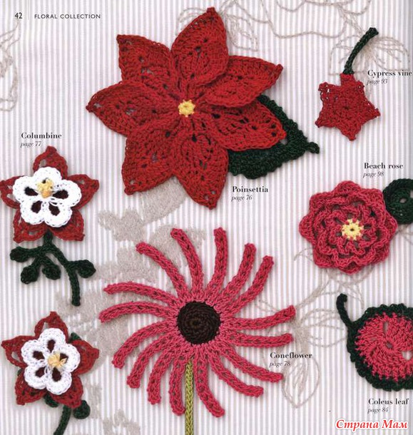 100 Lace Flowers to Crochet