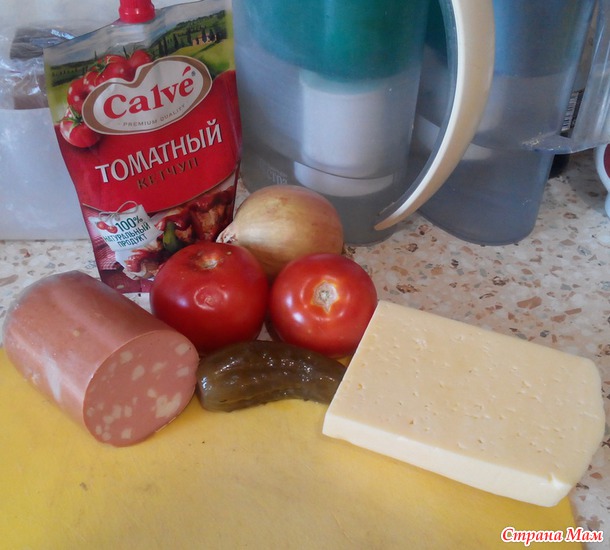 Очень вкусная, быстрая, но мало полезная... пицца