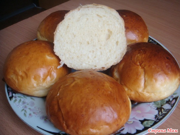 Самые вкусные булочки для бургеров