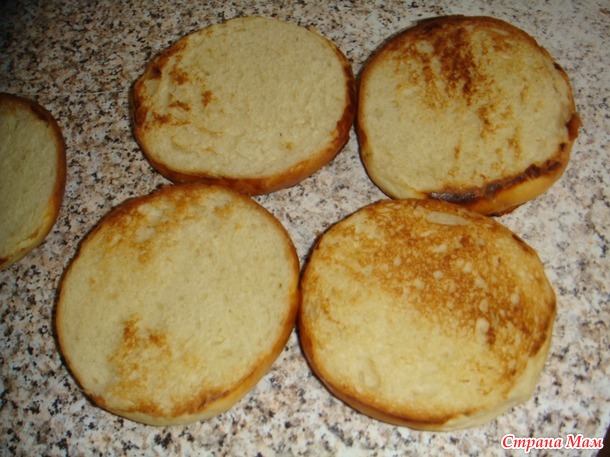 Самые вкусные булочки для бургеров