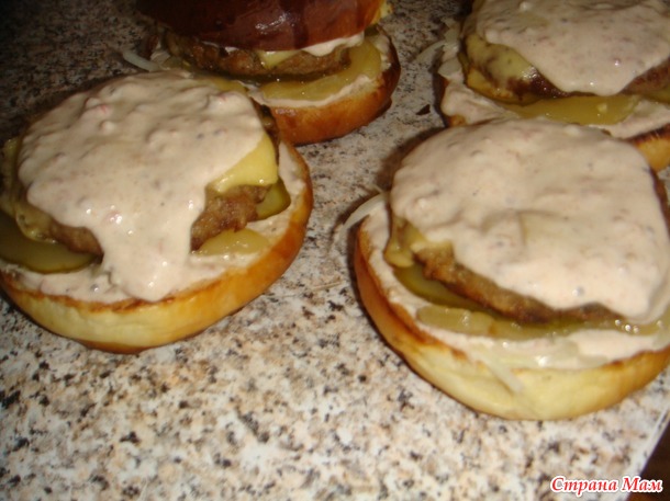 Самые вкусные булочки для бургеров