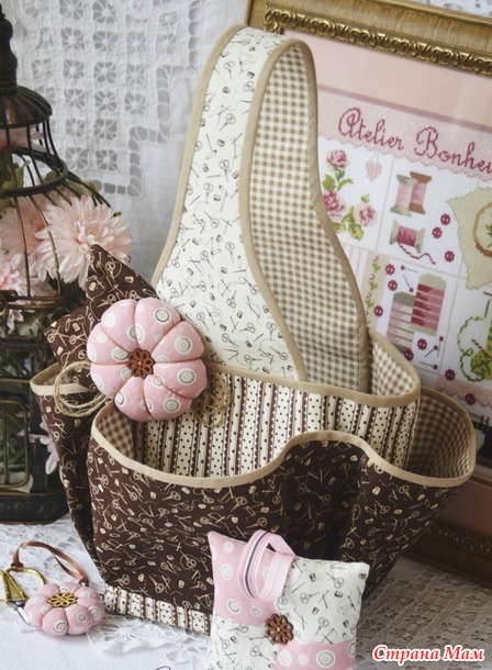 Корзинка для рукоделия "Sewing"